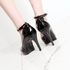 [GIRLS GOOB] Women's Pump Mary-Jane Ankle Strap High Heels 10cm Enamel / TC - Made in Korea